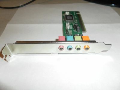 Лот: 6904308. Фото: 1. Звуковая карта PCI 6 каналов. Звуковые карты