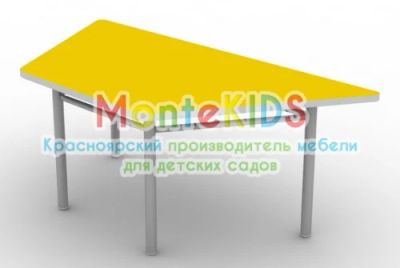 Лот: 6930485. Фото: 1. Стол - трапеция - 24.57414. В... Мебель для детских садов