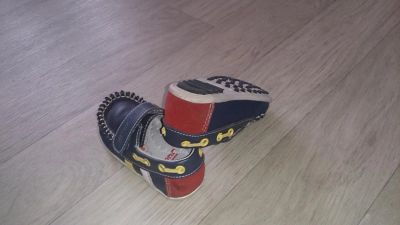 Лот: 4642180. Фото: 1. Мокасины для мальчика, размер... Туфли