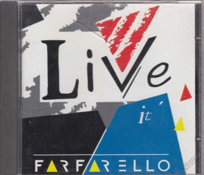 Лот: 5873515. Фото: 1. Farfarello =Live It= 1994 CD Germany. Аудиозаписи