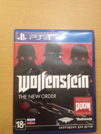 Лот: 4749198. Фото: 1. Wolfenstein: The New Order ps4. Игры для консолей