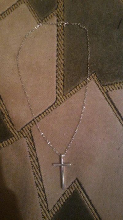 Лот: 6377463. Фото: 1. цепочка с крестиком. Цепочки
