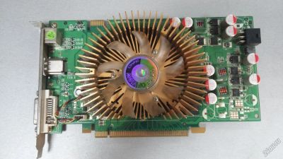 Лот: 5705764. Фото: 1. Видеокарта GeForce 9800GT (Point... Видеокарты