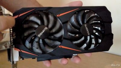 Лот: 11189384. Фото: 1. Видеокарта Gigabyte GeForce GTX... Видеокарты