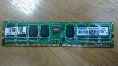 Лот: 3480576. Фото: 1. DDR2-800 1Gb KLDD48F-B8KU5. Оперативная память