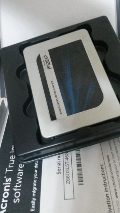 Лот: 10998547. Фото: 1. SSD Crucial 275Gb практически... SSD-накопители