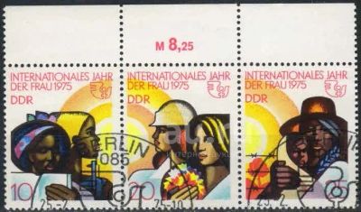Лот: 21581419. Фото: 1. 1975. ГДР. Международный женский... Марки