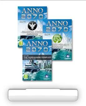 Лот: 6857140. Фото: 1. Anno 2070 + “ DEEP OCEAN”. Коллекционное... Игры для ПК