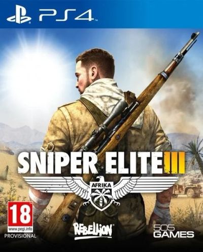 Лот: 15653654. Фото: 1. Sniper Elite 3 [PS4, русская версия... Игры для консолей