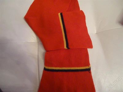Лот: 1169309. Фото: 1. шарфик-hand made. цвет красный... Шарфы, платки