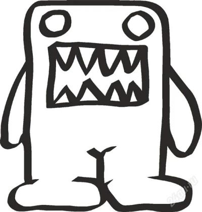 Лот: 1096238. Фото: 1. наклейка domo. Детали тюнинга