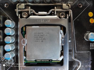 Лот: 14344978. Фото: 1. MSI H55M-P33 + CPU I3-550. Материнские платы