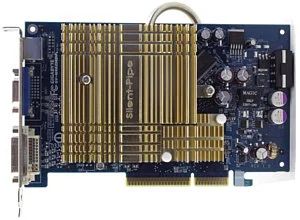 Лот: 5465850. Фото: 1. AGP, GeForce 6600 128bit DDR... Видеокарты