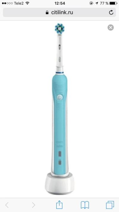 Лот: 11154337. Фото: 1. Oral B Braun Pro 500 зубная щетка. Остальная техника