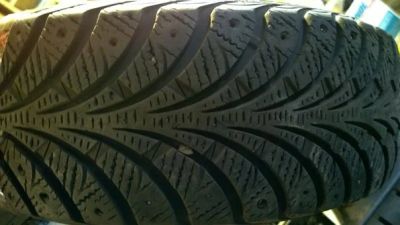 Лот: 5075270. Фото: 1. R14 175/65 Goodyear Extreme. Зима... Шины