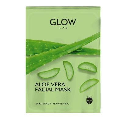 Лот: 23720235. Фото: 1. Glow Lab Маска для лица Алоэ вера... Лекарства