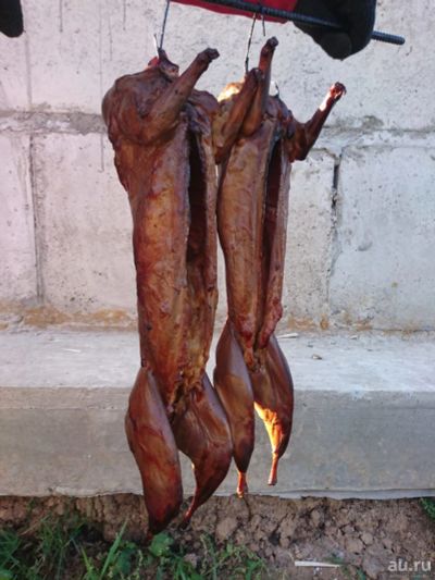 Лот: 14362676. Фото: 1. Копченое мясо кролика. Мясо, птица, яйцо