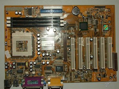 Лот: 1319072. Фото: 1. материнка для Pentium3 PGA370. Материнские платы