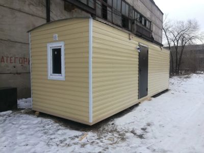 Лот: 15821721. Фото: 1. Бытовка жилая. Бытовки, вагончики строительные