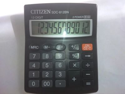 Лот: 15713914. Фото: 1. калькулятор citizen 812bn. Калькуляторы