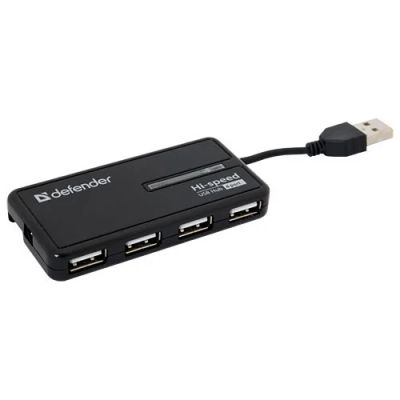 Лот: 5397668. Фото: 1. Внешний USB2.0 HUB 4-port Defender... USB хабы