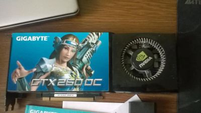 Лот: 7036195. Фото: 1. GeForce GTX 260 576Mhz PCI-E 2... Видеокарты