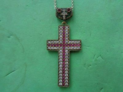 Лот: 10992730. Фото: 1. нательный крест из Черногории... Кулоны, подвески