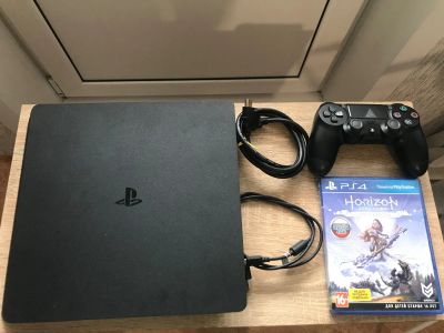 Лот: 16150769. Фото: 1. PlayStation 4 slim 1tb. Игровые приставки, консоли