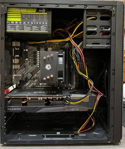 Лот: 24008431. Фото: 1. Сис. блок Ryzen 5 5600G, RX 7600... Компьютеры в сборе