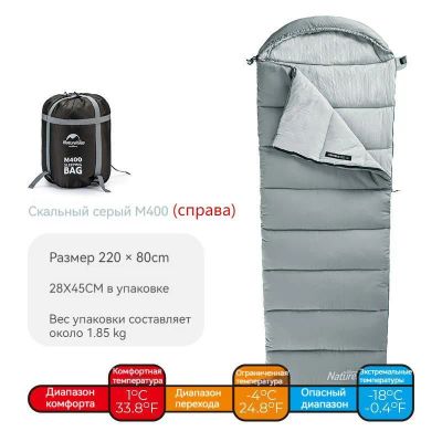 Лот: 19859906. Фото: 1. Спальник Naturehike NH20MSD02. Спальные мешки, надувные кровати, коврики туристические