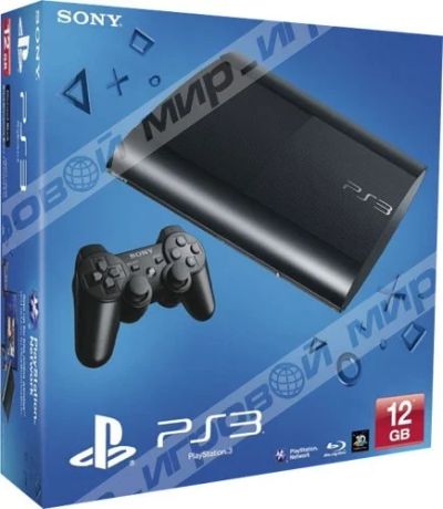 Лот: 4696430. Фото: 1. SonyPlaystation 3 SuperSlim 500gb... Игровые приставки, консоли