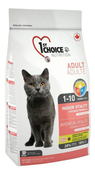 Лот: 11982279. Фото: 1. 1st Choice Vitality Indoor для... Корма