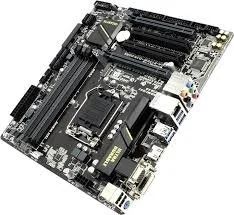Лот: 10172784. Фото: 1. Материнская плата Gigabyte GA-B150M-D3H... Материнские платы
