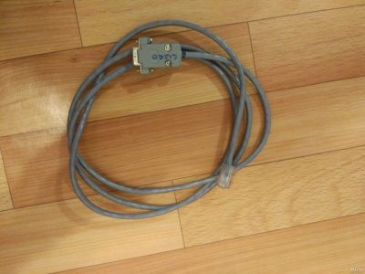 Лот: 13675130. Фото: 1. Консолный кабель Cisco RJ-45 DB-9... Шлейфы, кабели, переходники