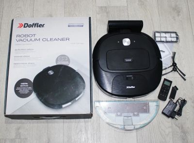 Лот: 21180502. Фото: 1. Робот-пылесос Doffler VCR 737... Пылесосы, паровые швабры