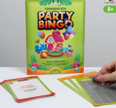 Лот: 20259604. Фото: 1. Командная игра «Party Bingo. День... Развивающие