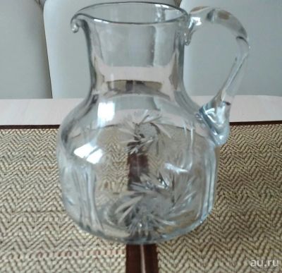 Лот: 13236069. Фото: 1. Графин (очень тяжелый). Кувшины, графины