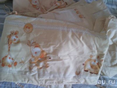 Лот: 9637300. Фото: 1. Комплект в детскую кроватку. Постельные принадлежности
