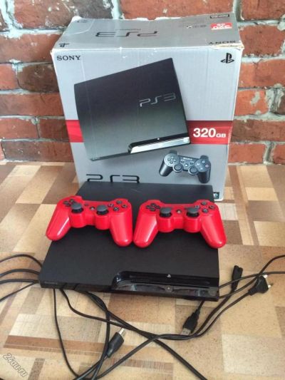 Лот: 4356376. Фото: 1. PS3 320 г.б 2 джоя , HDMI игры... Игровые приставки, консоли