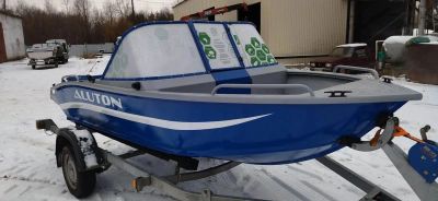 Лот: 25631555. Фото: 1. Катер-лодка алюминиевая ALUTON... Другое (водный транспорт)