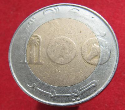 Лот: 16674178. Фото: 1. Алжир 100 динаров, 2007г. Африка