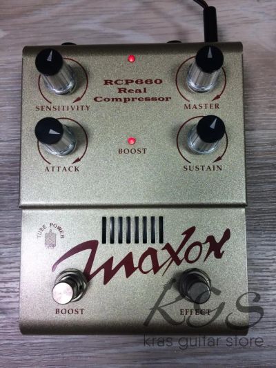 Лот: 9423300. Фото: 1. Maxon RCP-660 Real Compressor. Гитарные эффекты и комбоусилители