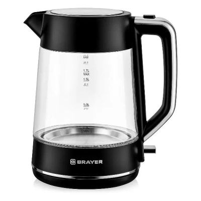 Лот: 24895573. Фото: 1. Электрический чайник Brayer BR6102. Чайники, кофемашины, кулеры