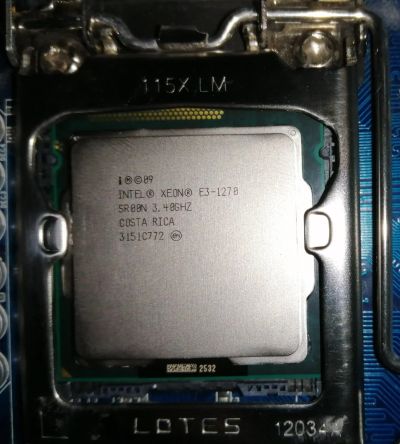 Лот: 15064409. Фото: 1. Процессор Intel Xeon E3-1270... Процессоры