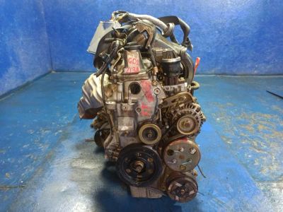 Лот: 19045274. Фото: 1. Двигатель Honda Fit GD1 L13A... Двигатель и элементы двигателя
