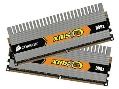 Лот: 9371589. Фото: 1. 2gb DDR2 Corsair XMS2 Kit 2*1024... Оперативная память
