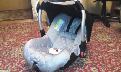 Лот: 4655494. Фото: 1. Автолюлька Happy Baby 0-13кг. Детские автокресла