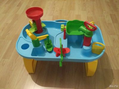 Лот: 8085233. Фото: 1. Столик для игры с водой , песком... Развивающие