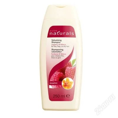 Лот: 2274779. Фото: 1. Шампунь Avon "Малина и гибискус... Уход за волосами 