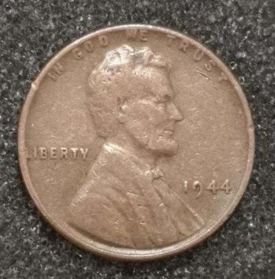 Лот: 23575683. Фото: 1. 1 цент 1944 года. США. Америка